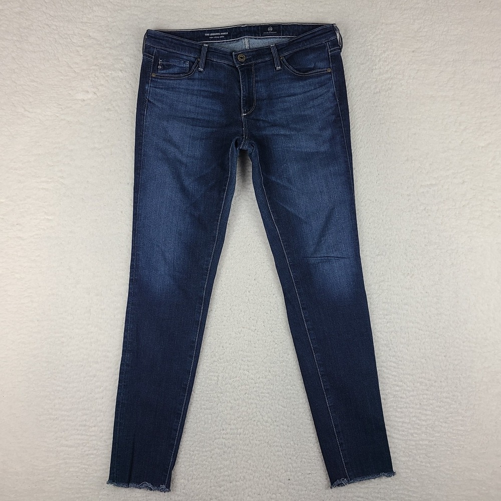 AG Adriano Goldschmied Jeans Womens 28 Blue The Legging Ankle‎ Super Skinny